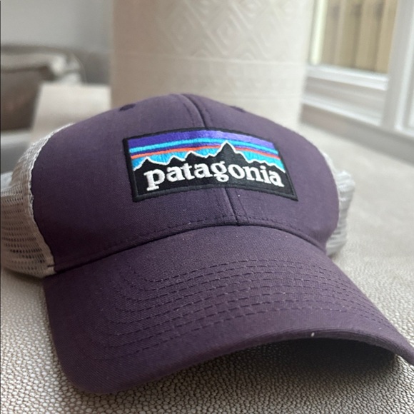Patagonia P-6 Truckers Hat Mesh One Size Fits All Men / Women EUC - Picture 2 of 4